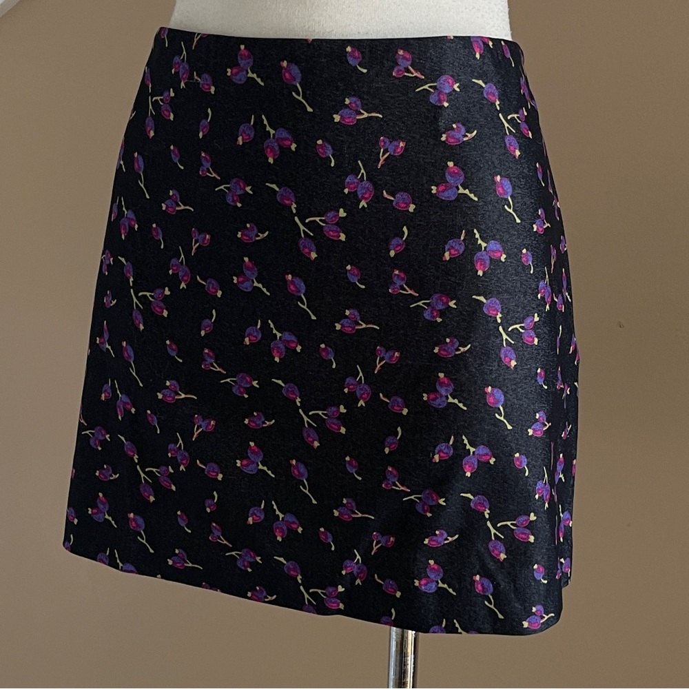 Blueberry Express Y2K Mini Skirt Medium 7/8– Vintage Flirty Fit - Picture 2 of 12